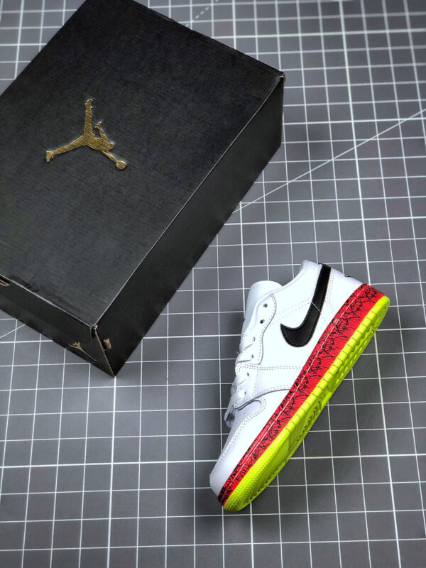 Air Jordan 1 Low Multi-Color Midsoles White CV9548-100 For Sale