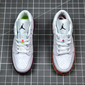 Air Jordan 1 Low Multi-Color Midsoles White CV9548-100 For Sale