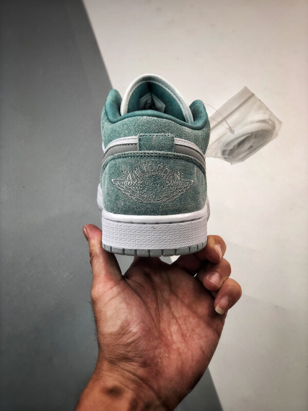 Air Jordan 1 Low New Emerald White-Light Steel Grey DN3705-301 For Sale