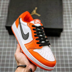 Air Jordan 1 Low OG Shattered Backboard Orange White-Black For Sale