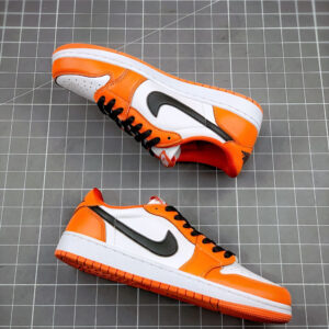 Air Jordan 1 Low OG Shattered Backboard Orange White-Black For Sale