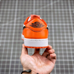 Air Jordan 1 Low OG Shattered Backboard Orange White-Black For Sale