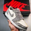 Air Jordan 1 Low OG EX Tech Grey Light Orewood Brown-White For Sale