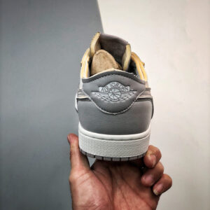 Air Jordan 1 Low OG EX Tech Grey Light Orewood Brown-White For Sale