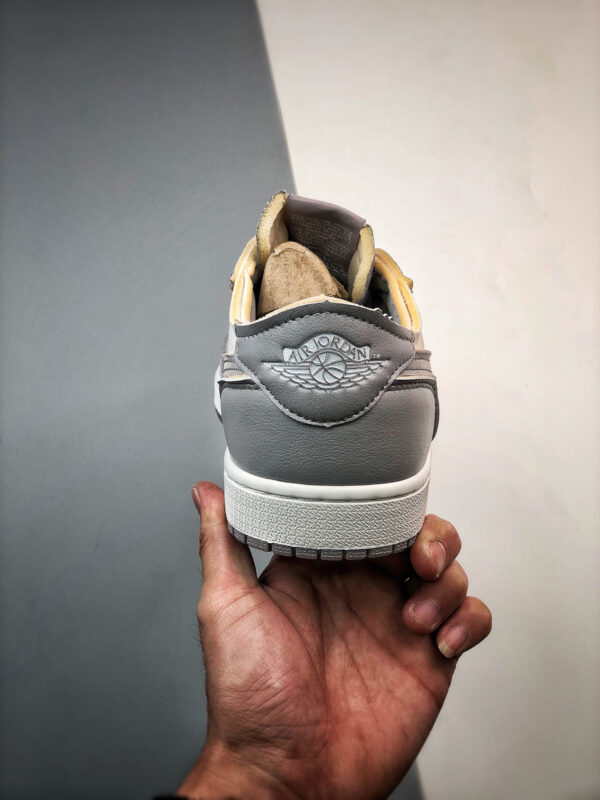 Air Jordan 1 Low OG EX Tech Grey Light Orewood Brown-White For Sale