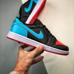 Air Jordan 1 Low OG UNC To Chicago Black Blue Red CZ0775-046 For Sale