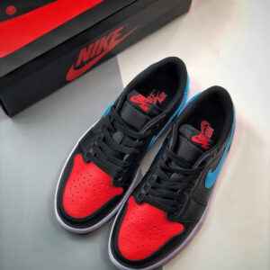 Air Jordan 1 Low OG UNC To Chicago Black Blue Red CZ0775-046 For Sale