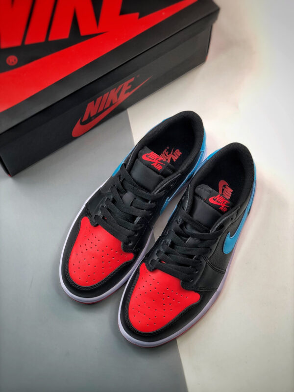 Air Jordan 1 Low OG UNC To Chicago Black Blue Red CZ0775-046 For Sale