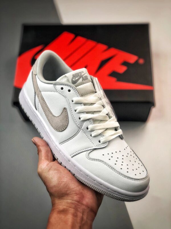 Air Jordan 1 Low OG White Neutral Grey CZ0790-100 For Sale