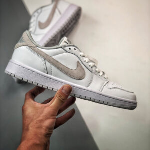 Air Jordan 1 Low OG White Neutral Grey CZ0790-100 For Sale