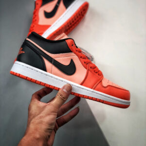 Air Jordan 1 Low Orange And Black DM3379-600 For Sale