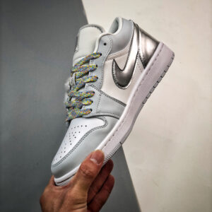 Air Jordan 1 Low SE Tear Away Silver White Light Grey DX6070-101 For Sale