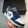 Air Jordan 1 Low True Blue White Cement Grey 553558-412 For Sale