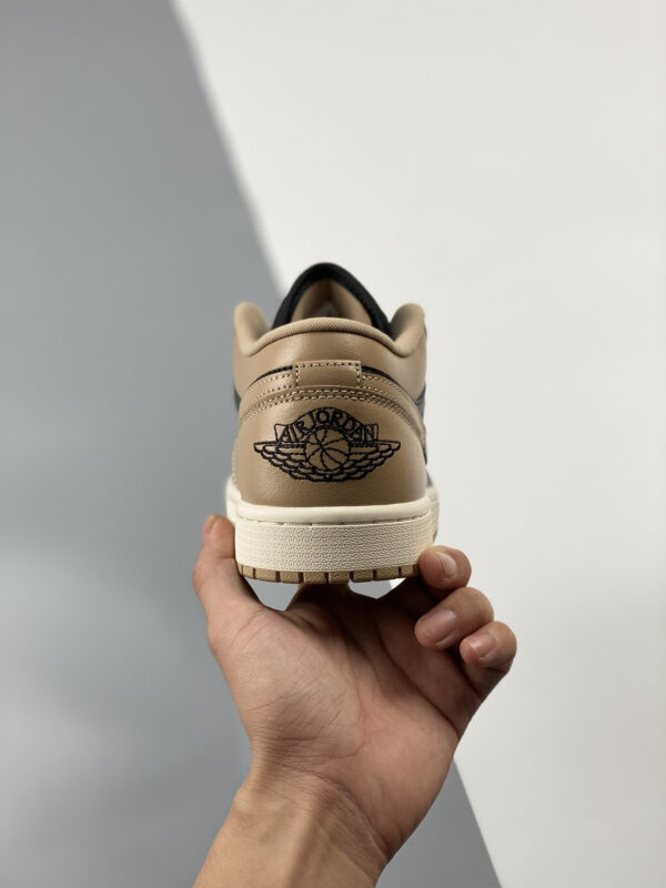 Air Jordan 1 Low Vachetta Tan Desert Sail Black DC0774-201 For Sale