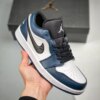 Air Jordan 1 Low White Dark Teal-Black For Sale