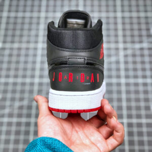 Air Jordan 1 Mid Bred Black University Red-White BQ6578-001 For Sale