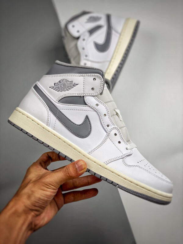 Air Jordan 1 Mid Neutral Grey 554724-135 For Sale