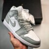 Air Jordan 1 Mid Grey Sail BQ6472-115 For Sale