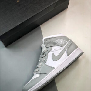 Air Jordan 1 Mid Grey Sail BQ6472-115 For Sale