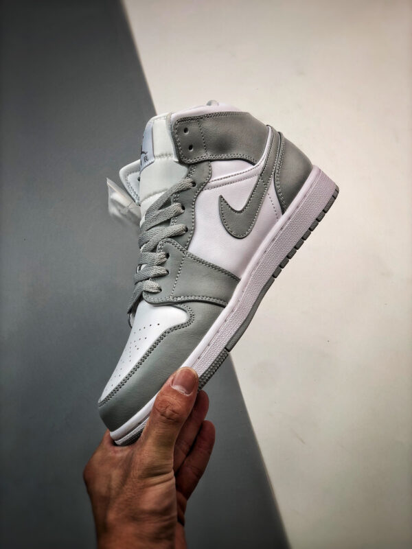 Air Jordan 1 Mid Grey Sail BQ6472-115 For Sale