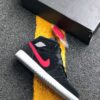 Air Jordan 1 Mid Black Varsity Red-White For Sale