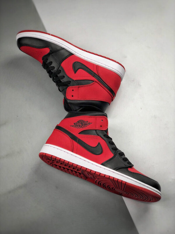 Air Jordan 1 Mid Bred Gym Red Black-White On Sale