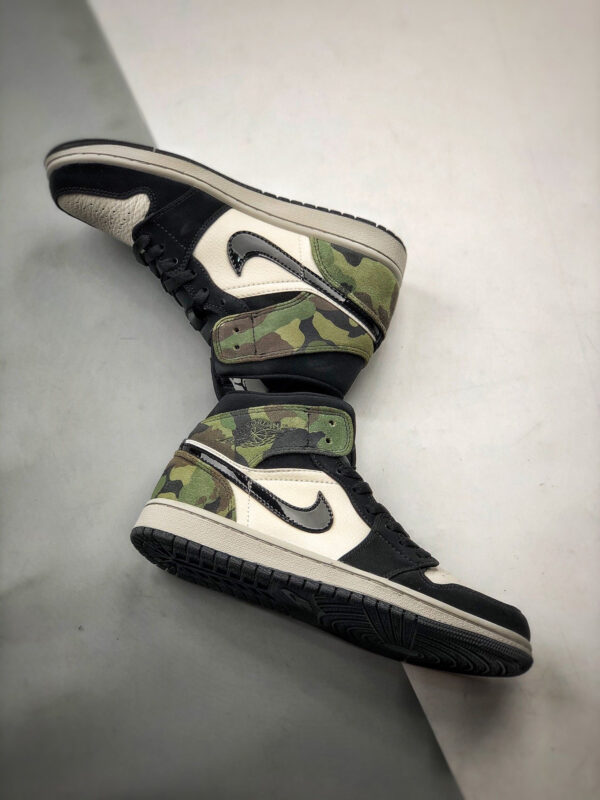 Air Jordan 1 Mid Camo Green CW5490-001 For Sale