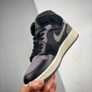 Air Jordan 1 Mid Inside Out Black Grey DM9652-001 For Sale