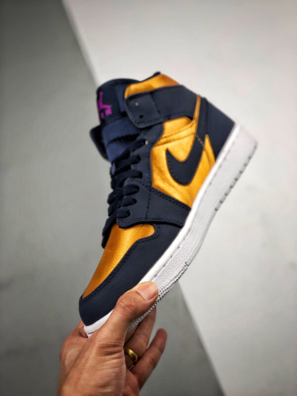 Air Jordan 1 Mid Obsidian Desert Ochre For Sale