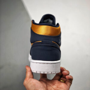 Air Jordan 1 Mid Obsidian Desert Ochre For Sale