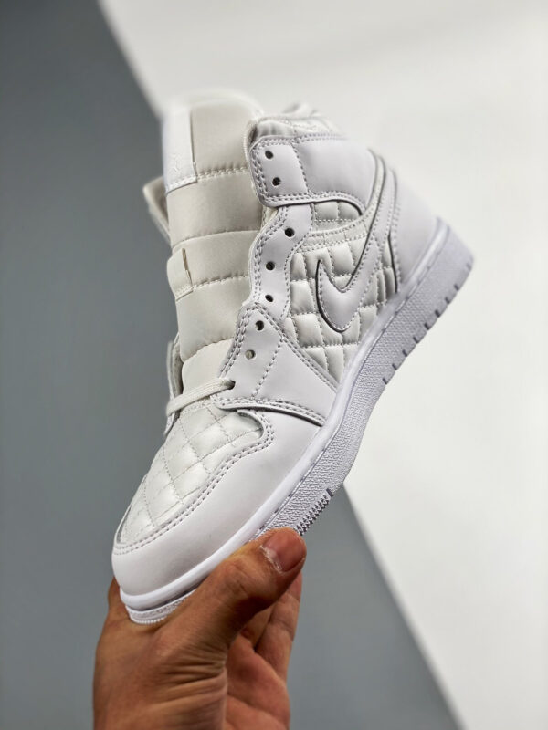 Air Jordan 1 Mid SE White Quilted DB6078-100 For Sale