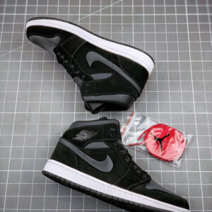 Air Jordan 1 Mid SE Black Grey 852542-012 On Sale