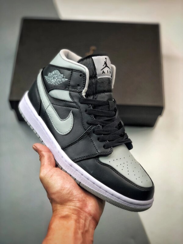 Air Jordan 1 Mid Shadow Black Grey BQ6472-007 For Sale