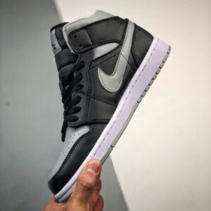 Air Jordan 1 Mid Shadow Black Grey BQ6472-007 For Sale