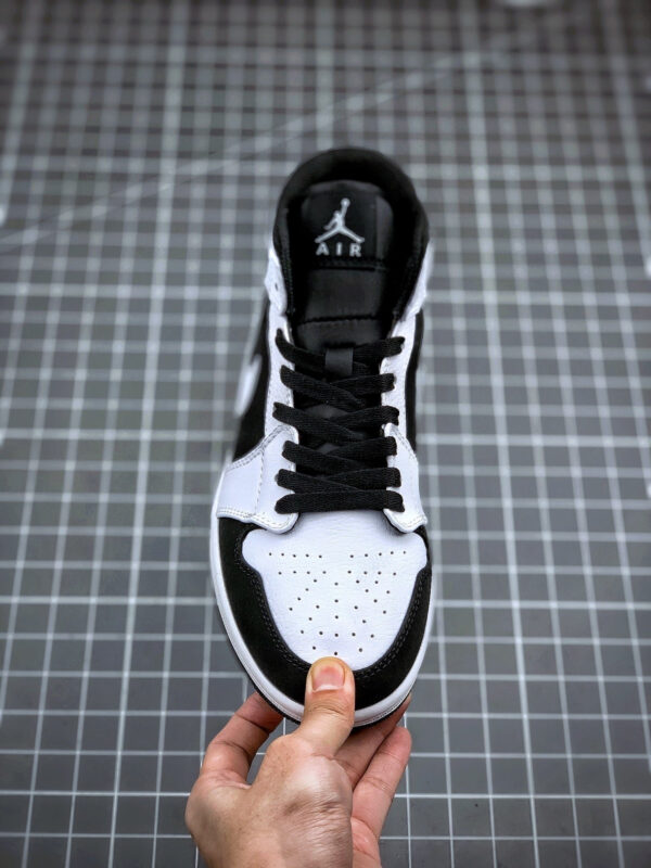 Air Jordan 1 Mid Tuxedo White Black On Sale