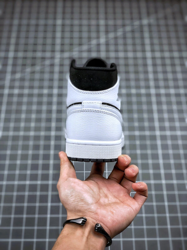 Air Jordan 1 Mid Tuxedo White Black On Sale