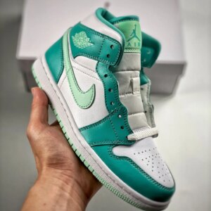 Air Jordan 1 Mid White Marine Green DV2229-300 For Sale