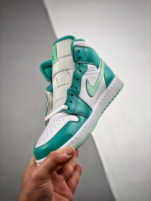 Air Jordan 1 Mid White Marine Green DV2229-300 For Sale