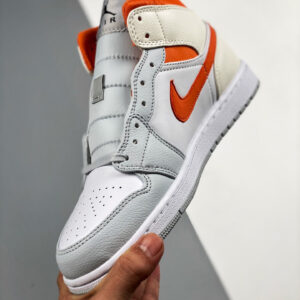 Air Jordan 1 Mid White Starfish-Pure Platinum-Sail For Sale