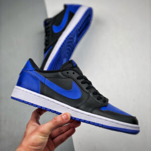 Air Jordan 1 Retro Low OG Black Varsity Royal-Sail 705329-004 For Sale