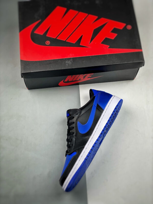 Air Jordan 1 Retro Low OG Black Varsity Royal-Sail 705329-004 For Sale