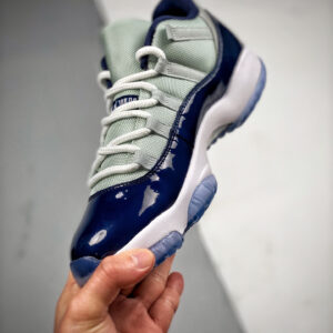 Air Jordan 11 Low Georgetown Grey Mist White-Midnight Navy For Sale