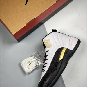 Air Jordan 12 Royalty White Black-Metallic Gold For Sale
