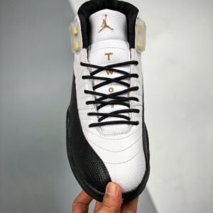 Air Jordan 12 Royalty White Black-Metallic Gold For Sale