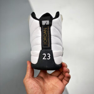 Air Jordan 12 Royalty White Black-Metallic Gold For Sale