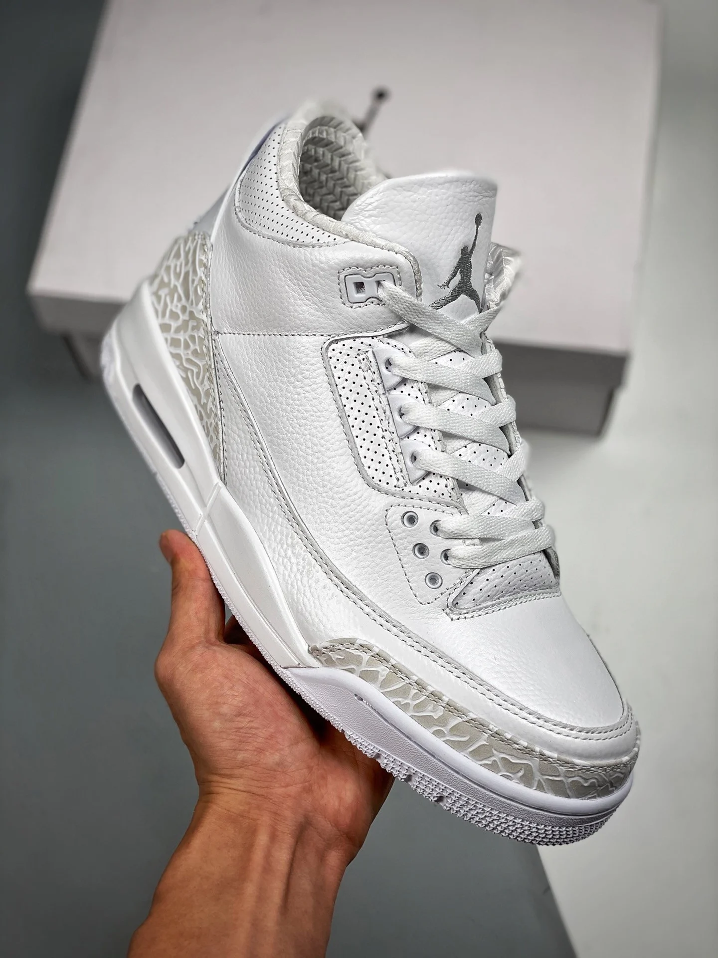 Air Jordan 3 Pure White 136064-111 For Sale