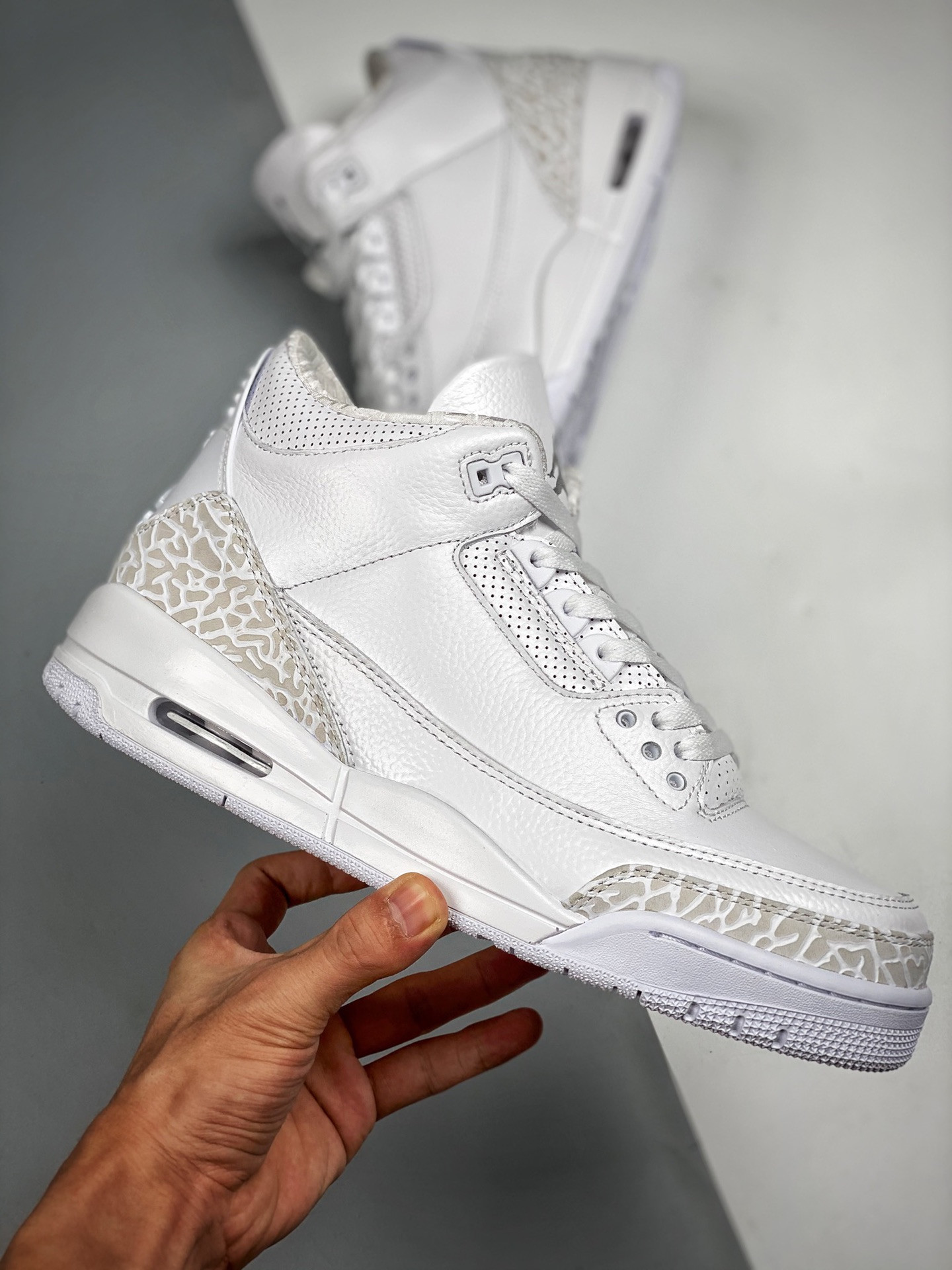 Air Jordan 3 Pure White 136064-111 For Sale