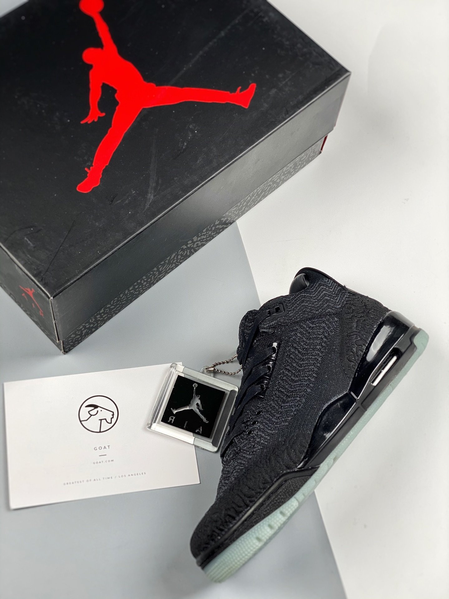 Air Jordan 3 Retro Flyknit Black AQ1005-001 For Sale