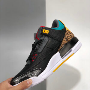 Air Jordan 3 SE Animal Instinct 2.0 Black White-Gorge Green For Sale