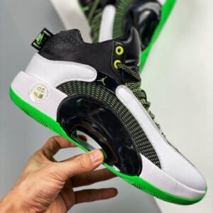 Air Jordan 35 White Black Green On Sale